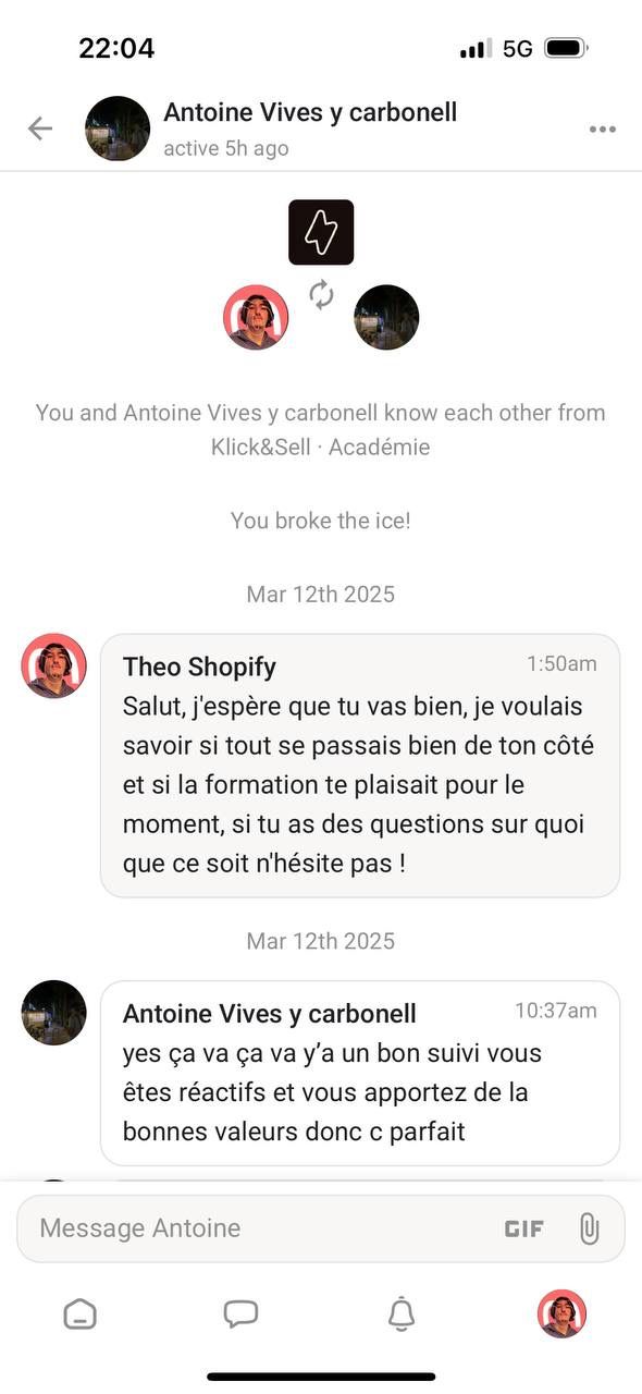 Avis Skool — Antoine