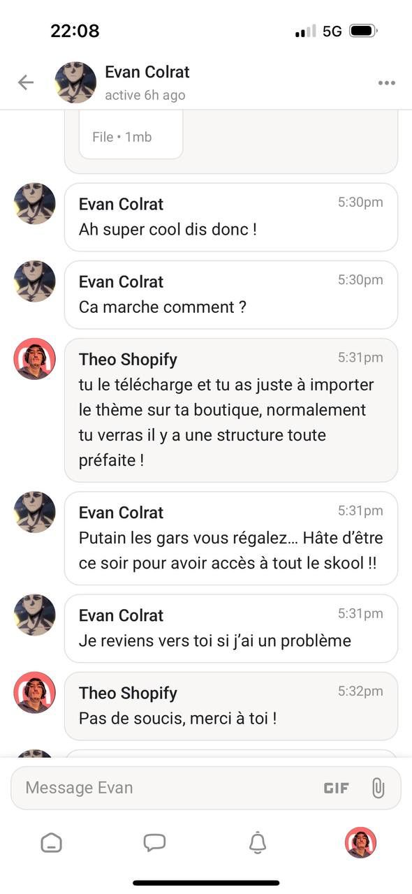 Avis Skool — Evan